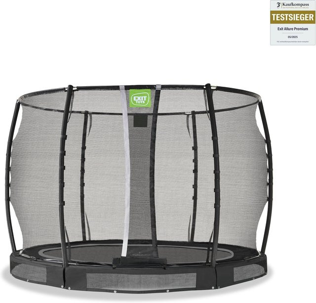 EXIT Allure Premium Bodentrampolin ø305cm schwarz - Bild 1