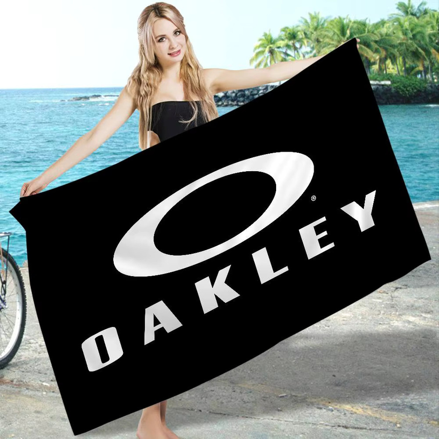 O-Oakley Strandtuch für Mädchen aus Mikrofaser, schnell trocknend und sandfrei, mehrfarbig mit Grafikdesign - Bild 2