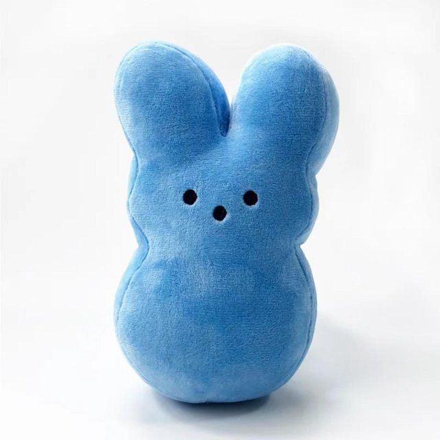 Peep Bunny Plüsch Spielzeug, Stern, Kaninchen, Grau, 15cm - Bild 1