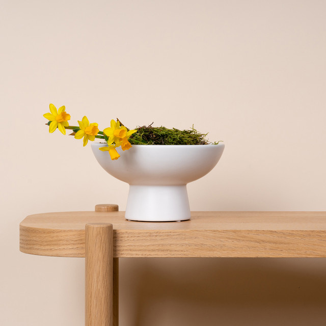 Keramikschale von BLUME2000 in Weiß - Bild 1