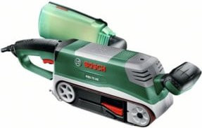 Bosch Bandschleifer PBS 75 AE Set mit Microfilter-System, 750 W, Grün - Bild 1