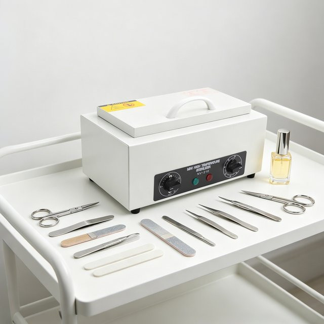 Hochtemperatur-Desinfektionsbox, elektrische Sterilisation, weiß - Bild 1