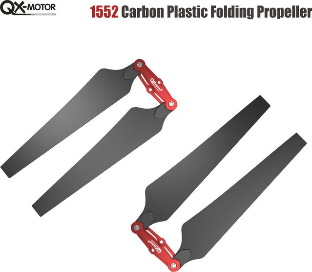 QX-MOTOR Carbon Folding Propeller Props, Zubehör, Schwarz - Bild 1