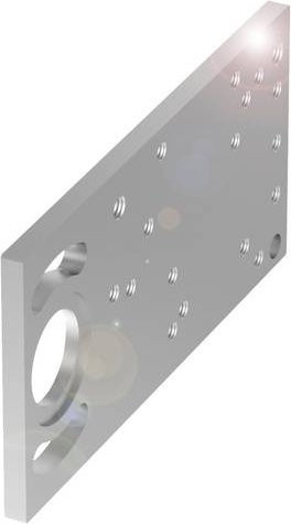 Balluff Montageset BAM003C BMS CS-M-D12-BX05-02 aus Aluminium in Silber - Bild 1