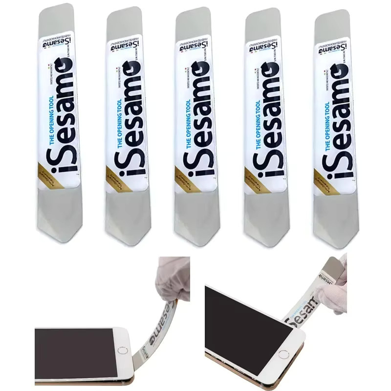 Edelstahl Öffnungswerkzeug Set für Samsung, iPhone und iPad, Silber, 2/5 Stück - Bild 2