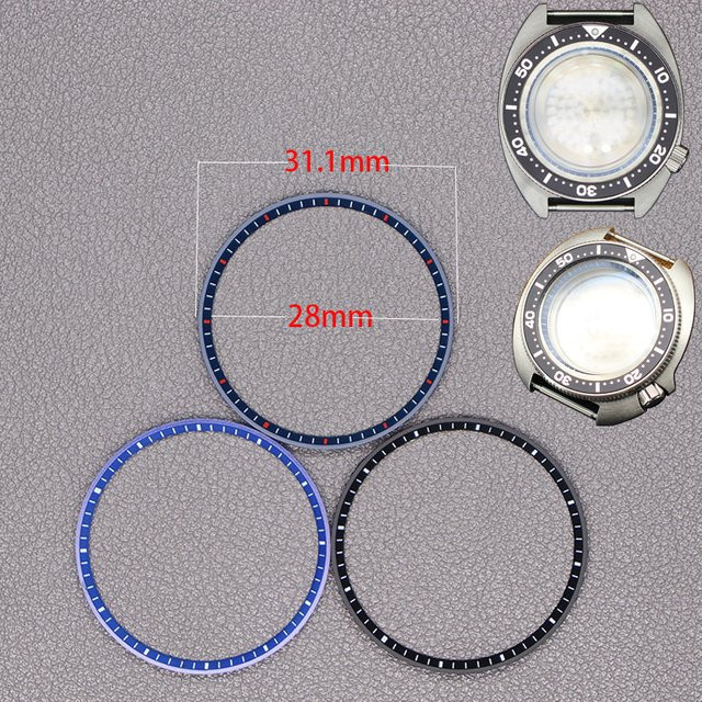 Kapitel Ringe 31,1 mm, Edelstahl, Schwarz, Unisex - Bild 1
