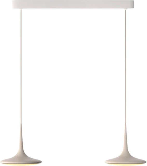 GRAU Falling Leaf Trace 2/70 LED-Pendelleuchte 2-flammig in Sandweiß mit dim2warm Technologie (2200K - 2700K) - Bild 1