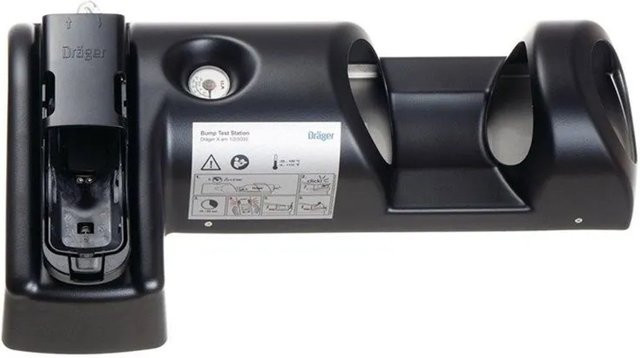 Dräger Bump Test Station X-am 1/2/5000 Schwarz ohne Prüfgasflasche - Bild 1