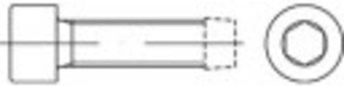 TOOLCRAFT Gewindefurchende Schrauben M6 x 50 mm, Innensechskant, DIN 7500, Stahl galvanisch verzinkt, Silber, 250 Stück - Bild 1