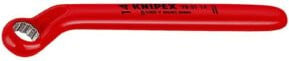Knipex Einringschlüssel aus Chrom-Vanadium in Rot, Größe 13 mm - Bild 1