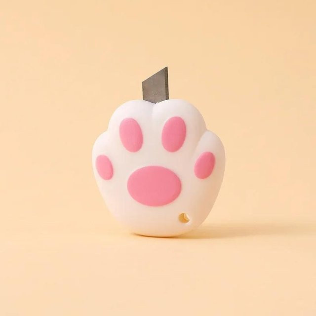 Kawaii Blumen Papierschneider MTMA Mini Universalmesser als einziehbarer Umschlagöffner für den Bürobedarf - Bild 1