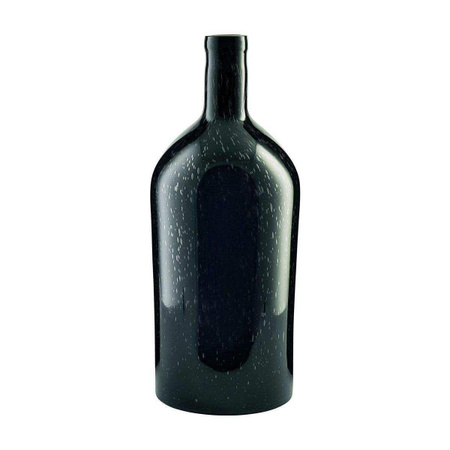 House Doctor Vase Bottle aus Glas in Dunkelbraun, Höhe: 45 cm