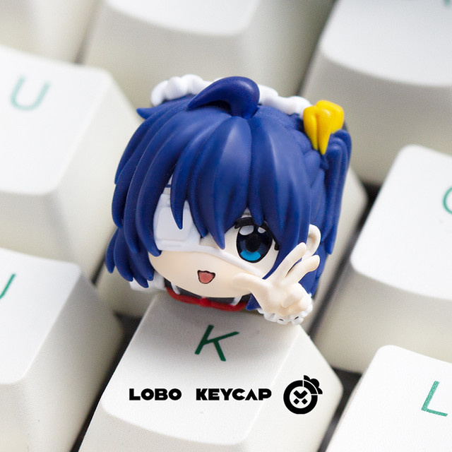 Lobo Keycap Rikka Takanashi Anime Single 3D Resin Esc Keycap für mechanische Tastaturen in Multicolour - Bild 1