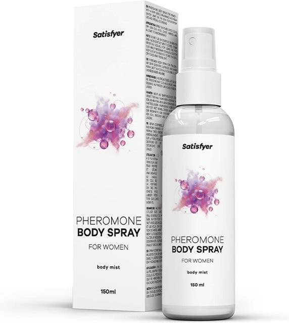 Satisfyer Pheromone Body Spray Deodorant, 150 ml, Damen, Panthenol - Bild 1