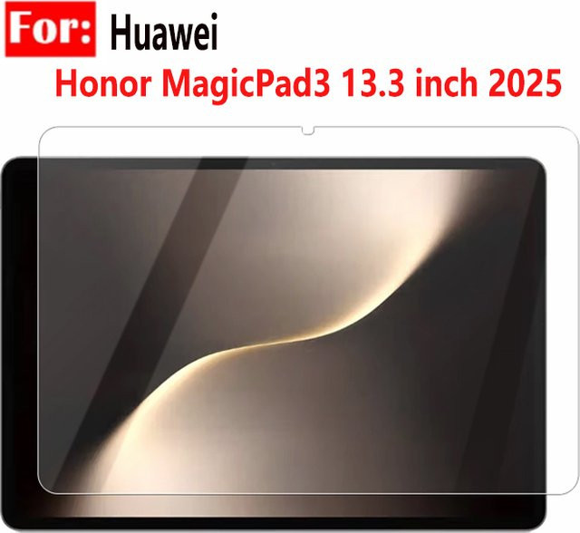 2er-Set Panzerglas Display Schutzfolie für Huawei Honor MagicPad 3 13,3 Zoll (2025) CGA-W00, transparent - Bild 1