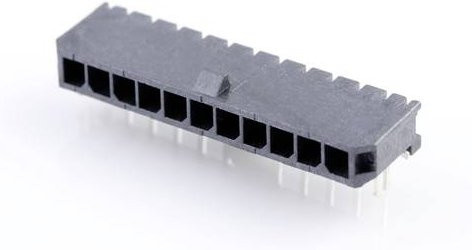 Molex Einbau-Stiftleiste Standard Schwarz 11-polig mit 3,00 mm Rastermaß - Bild 1