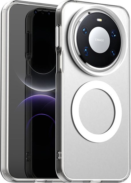 Techsuit CandyCase MagSafe Hülle für Huawei Mate 80 Pro in Weiß und Transparent - Bild 1