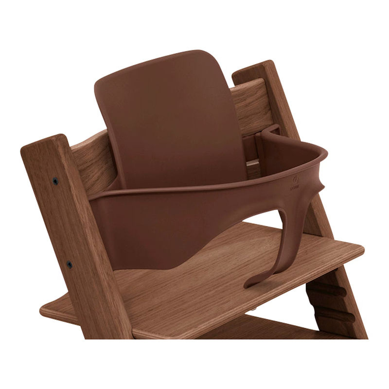 Stokke Tripp Trapp Treppenhochstuhl Bundle in Braun aus Buchenholz inklusive Baby Set 2 - Bild 5