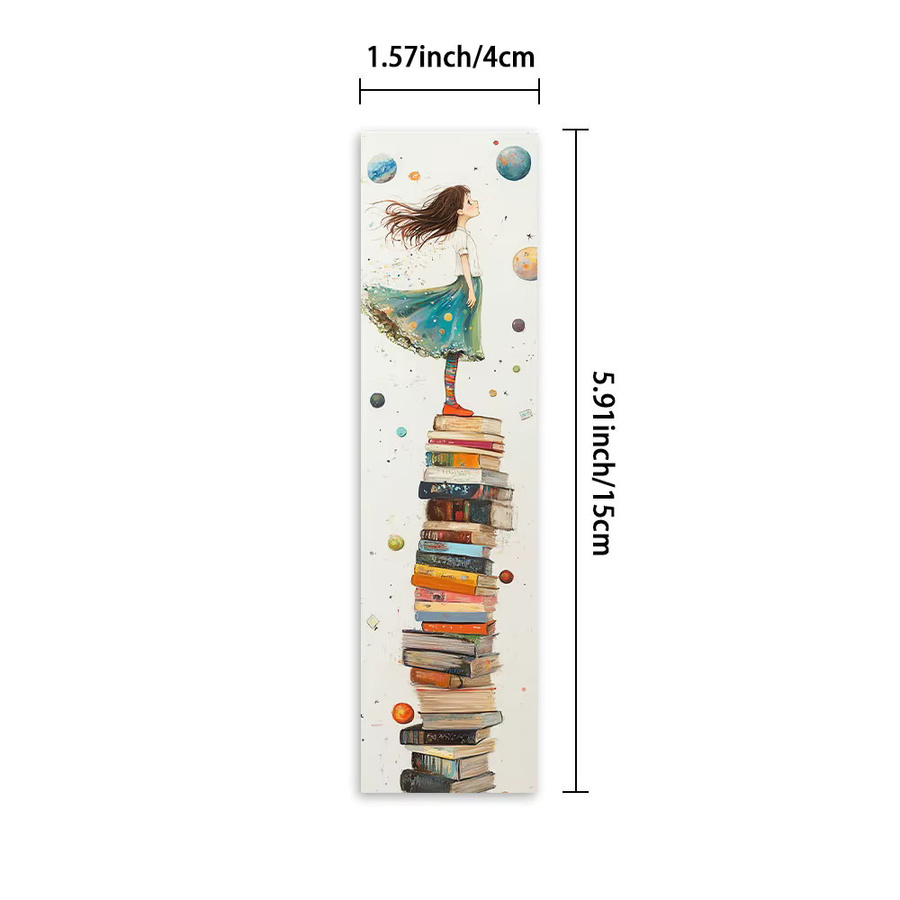 32 Stück Lesezeichen im Vintage-Kunstdesign für Mädchen und Buchliebhaber, Mehrfarbig - Bild 1