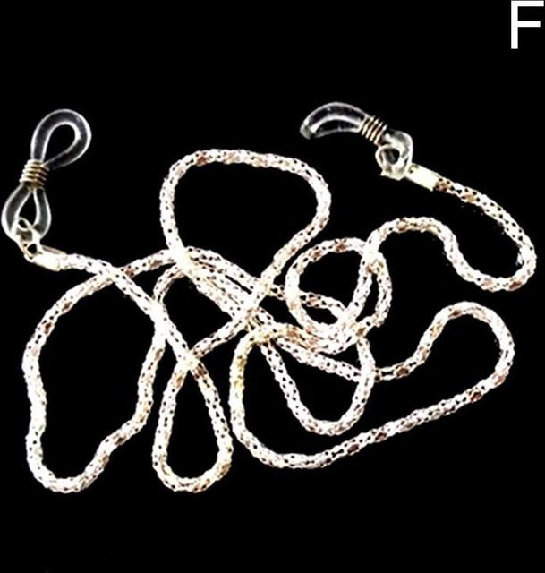 Brillenkette Metall, Verstellbar, White - Bild 1