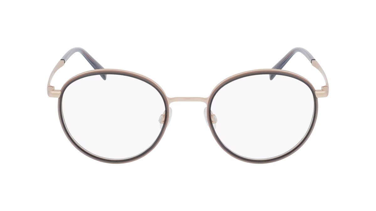 Marc O'Polo 502188 Korrektionsbrille, Vollrand, Rund, Metall, Damen, pink - Bild 1