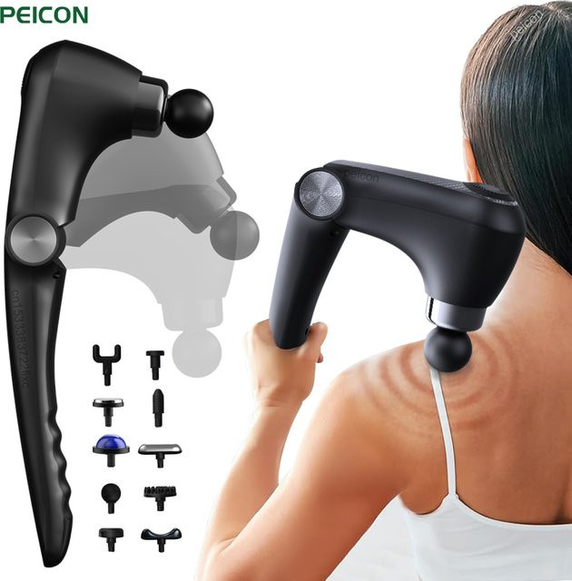 peicon Faszienmassagepistole, Schwarz, Unisex - Bild 1