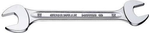 Stahlwille Doppelmaulschlüssel MOTOR 6 x 7 mm, silberfarben - Bild 1