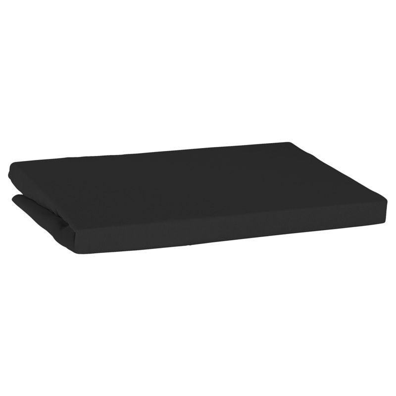 Oh Cosy Spannbetttuch Jersey in Schwarz, B/T: 180 x 200 cm - Bild 2