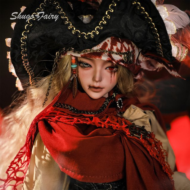 Mrowen Piratenkapitän Attentäter Helmsmann MSD Fantasy Resin Kugelgelenk-Puppe, Komplettset - Bild 1