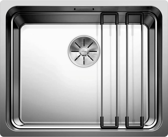 Blanco Etagon 500-IF 2D-Spüle aus Edelstahl in Silber, B/T/H: 54 x 44 x 19 cm - Bild 1