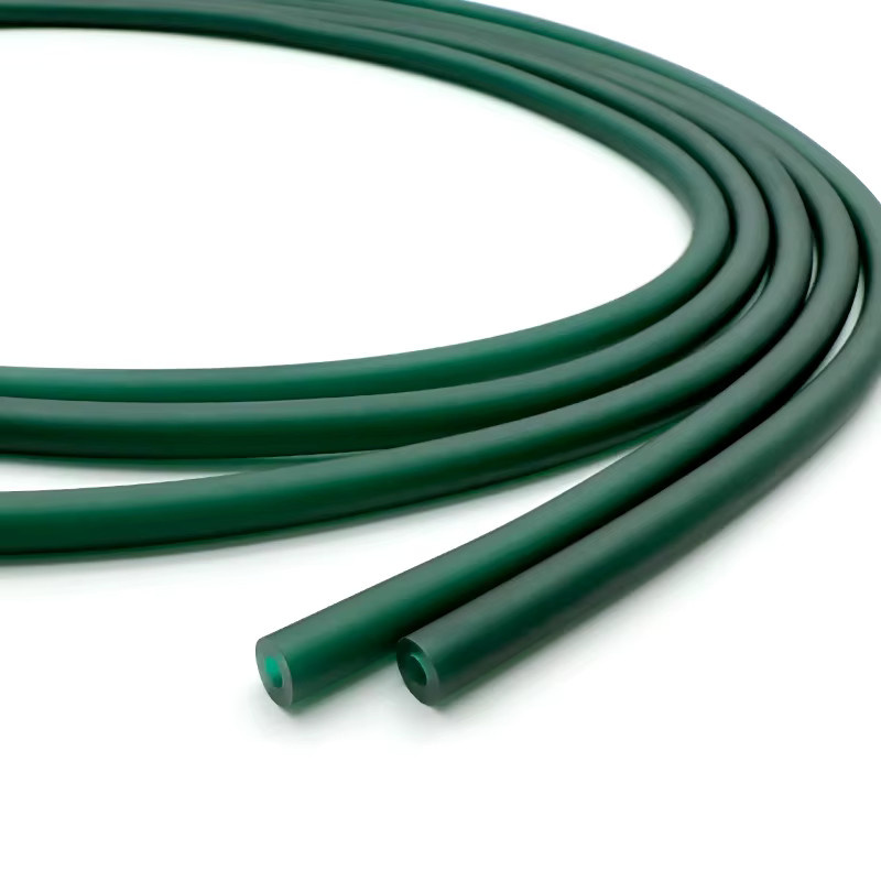 Hochelastischer Naturlatex-Gummischlauch in Grün für DIY-Schleuderkatapulte mit Innendurchmesser 1,6 mm - Bild 2