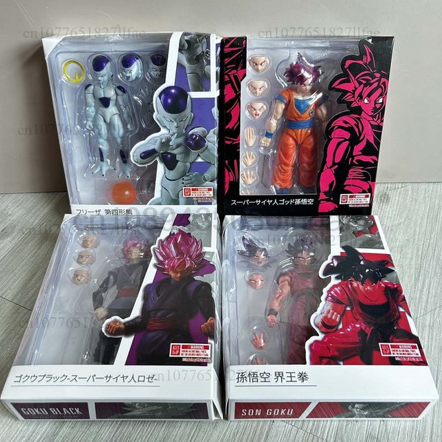 Bandai Dragon Ball Son Goku Frieza Actionfigur, Einzelfigur, Rosa / Pink - Bild 1