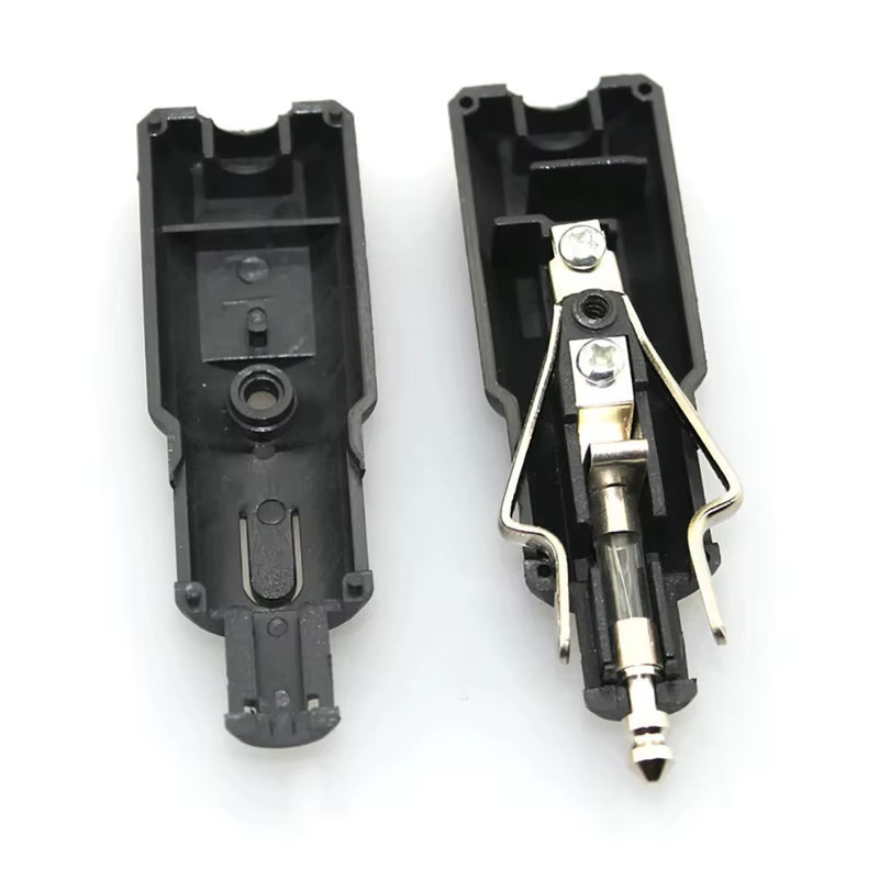 Universeller Auto-Zigarettenanzünder-Stecker in Schwarz, 12 V-24 V, 8 A, europäischer Stil, lötfreier Hochleistungs-Stecker für dein Auto - Bild 5
