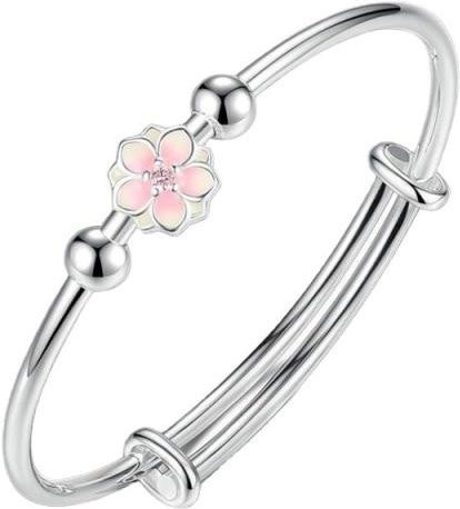 Allbestart Armband, 925 Silber, Perle, Schneeflocke, Damen - Bild 1