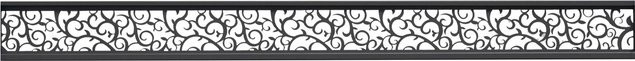 T & J Ecosteck Rankgitter mit Gitterfüllung aus Aluminium in Anthrazit, B/T/H: 14 x 2 x 180 cm - Bild 1