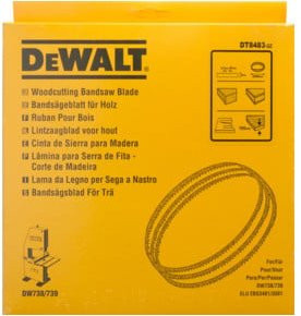 DEWALT Bandsägeblatt DT8483-QZ aus Edelstahl für Holz und Metall, Länge: 2095 mm, Breite: 6 mm, Stärke: 0,6 mm - Bild 2