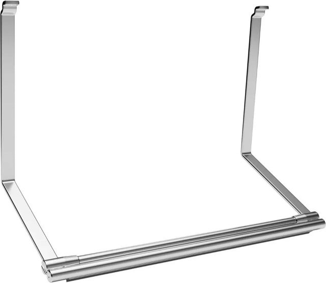 Kesseböhmer Linero Style Papierrollenhalter aus Edelstahl in Silber, Wandmontage, B/T/H: 26,0 x 15,0 x 35,2 cm - Bild 1