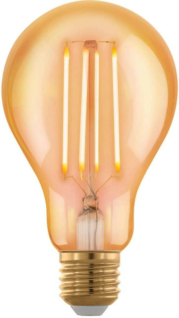 Eglo LED Leuchtmittel E27 Glühlampenform Gold, dimmbar, 4 W, warmweiß - Bild 1