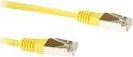 ACT Patchcord SSTP Category 6 PIMF Netzwerkkabel, Gelb, 20 m - Bild 1