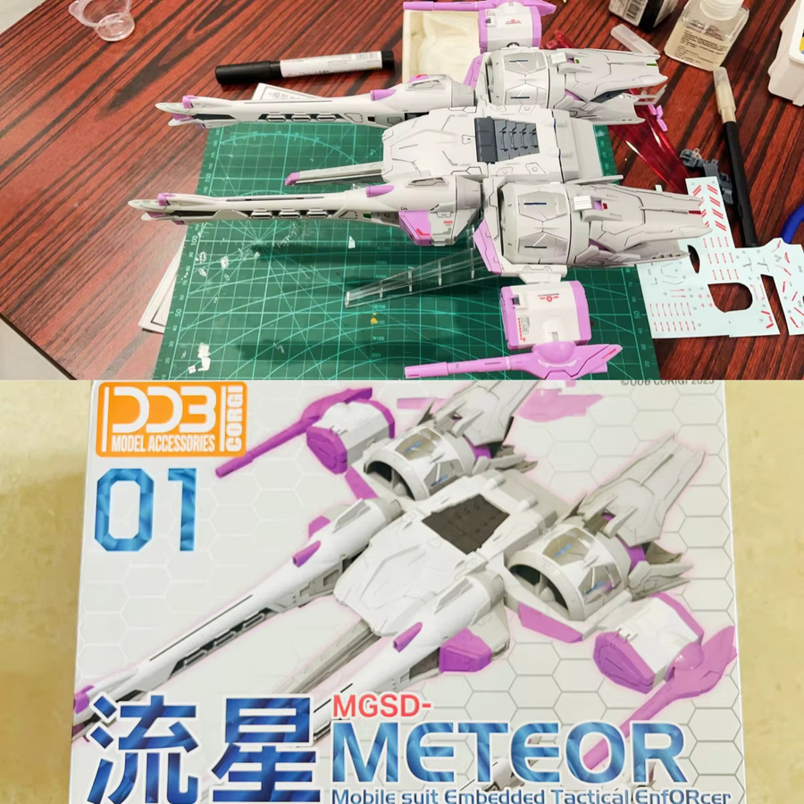Bandai New Meteor Flight Rucksack, Zubehör, 1/144 Maßstab, ab 14 Jahren - Bild 3