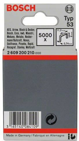 Bosch Feindrahtklammern Typ 53, B: 11,4 mm, H: 8 mm, 5000 Stück - Bild 1
