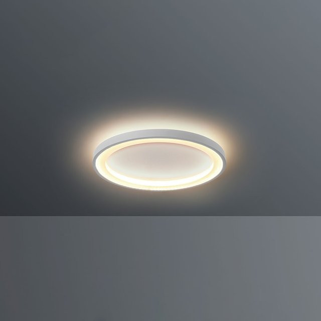 Escale Loud 35 LED-Deckenleuchte aus Aluminium in Weiß mit Up-Down-Lichtfunktion und modernem Runddesign - Bild 1