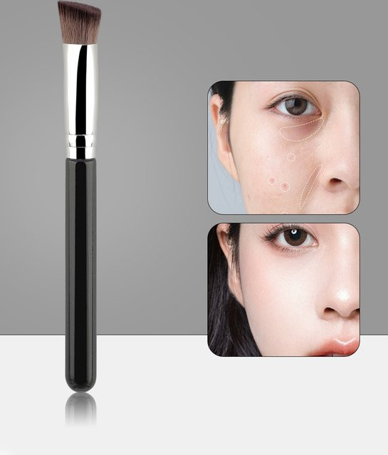 RANCAI Concealer-Make-up-Pinsel, Schwarz, Unisex - Bild 1