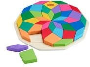 Mandalapuzzle aus Holz von Fisher-Price in Bunt / Mehrfarbig - Bild 1