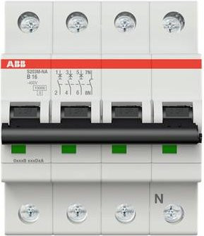 ABB S203M-B16NA Leitungsschutzschalter 16A 400V 2CDS273103R0165 - Bild 1