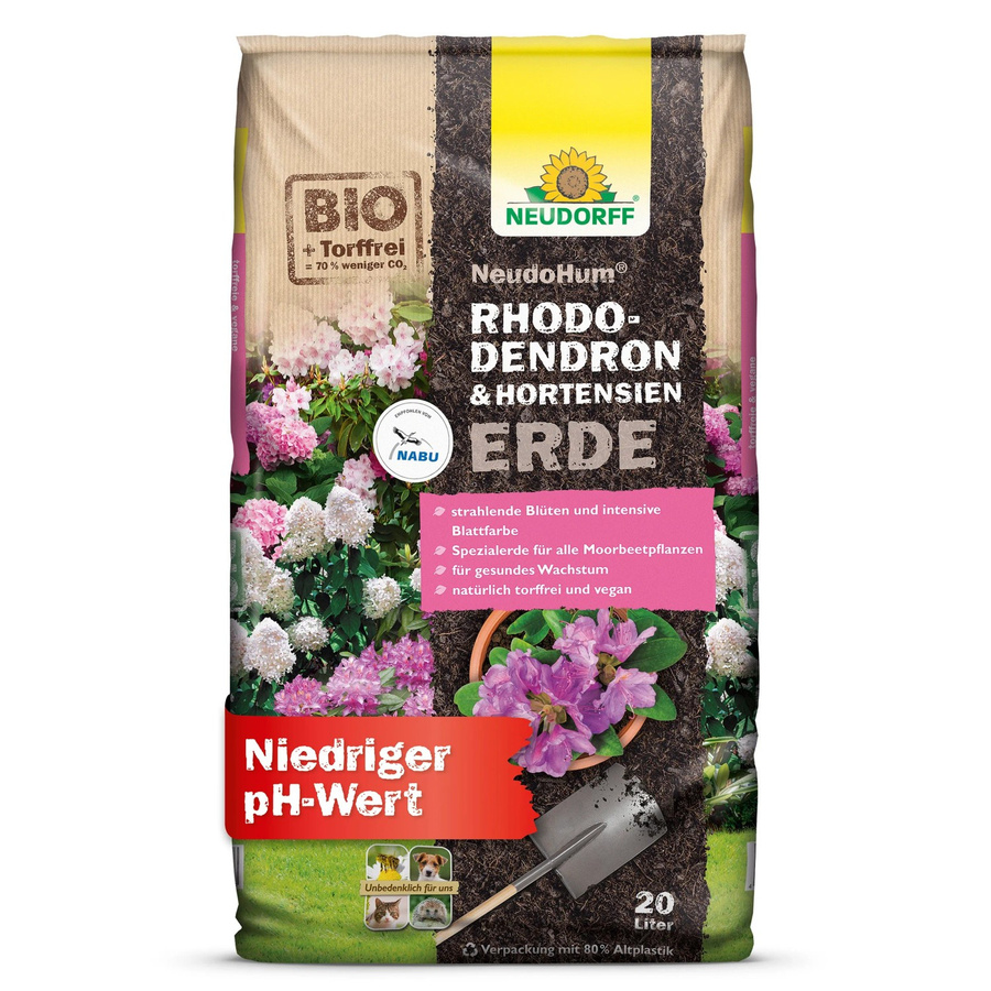 Neudorff NeudoHum Rhododendron- und Hortensienerde, torffrei, 20 l - Bild 2