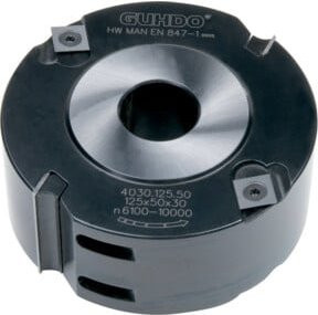 GUHDO HW-WPL Falzkopf in Schwarz, B/T/H: 125 x 50 x 30 cm - Bild 1