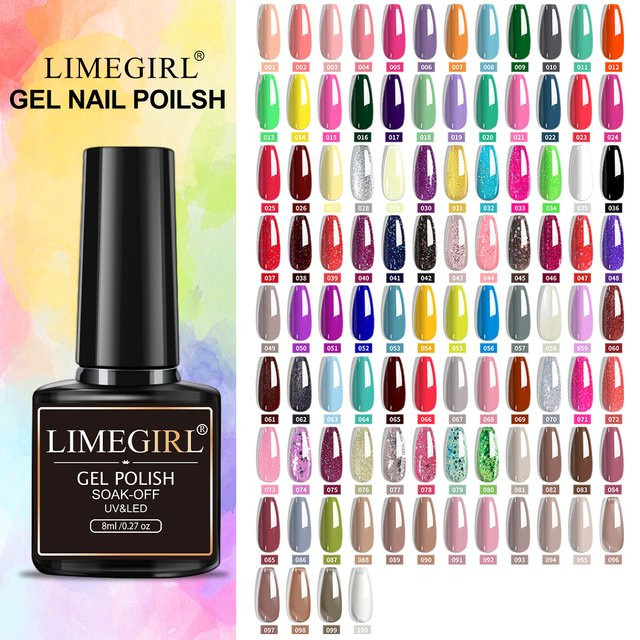 LIMEGIRL Gel-Nagellack, Glänzend, H01-091 - Bild 1