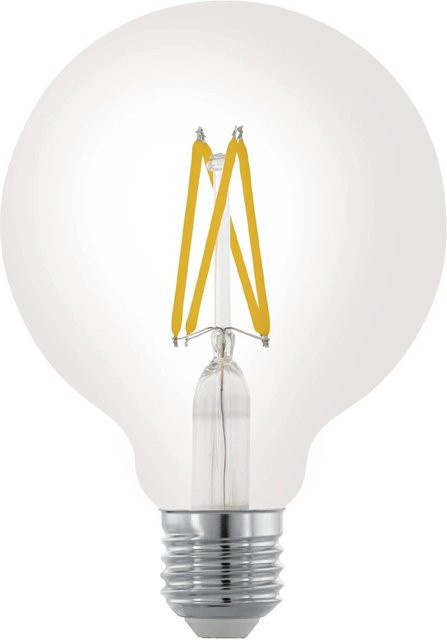 Eglo LED Leuchtmittel E27 Globeform in Transparent, 7,5 W, Warmweiß, dimmbar - Bild 1