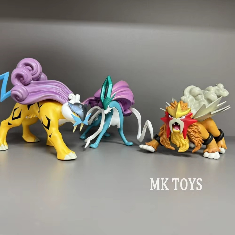 Bandai Pokémon Drei Heilige Actionfiguren, Einzelfigur, PVC, Bunt / Mehrfarbig - Bild 2